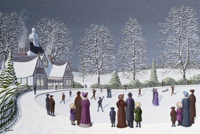 Moonlight Skating by Peter Szumowski